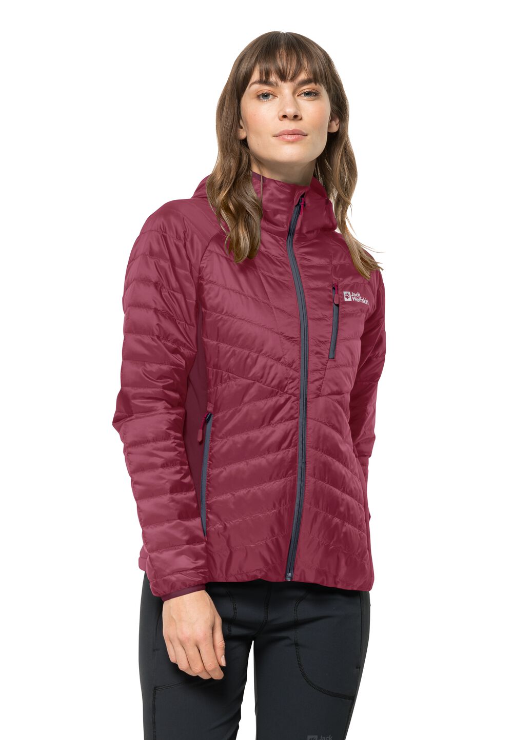 Jack Wolfskin Isolationsjacke Damen Routeburn Pro Ins Jacket Women S sangria red sangria red von Jack Wolfskin