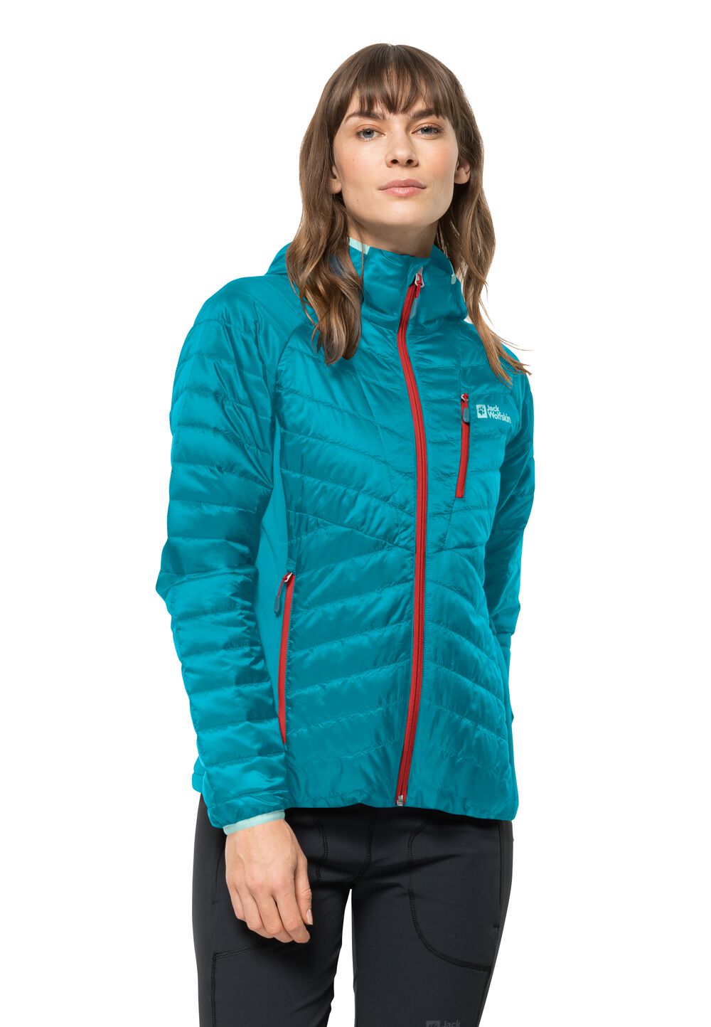 Jack Wolfskin Isolationsjacke Damen Routeburn Pro Ins Jacket Women S tile blue tile blue von Jack Wolfskin