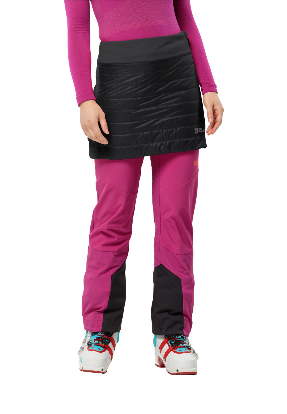 Jack Wolfskin Isolationsrock Damen Alpspitze Ins Skirt Women L black black Jack Wolfskin Isolationsrock Damen Alpspitze Ins Skirt Women L black black von Jack Wolfskin