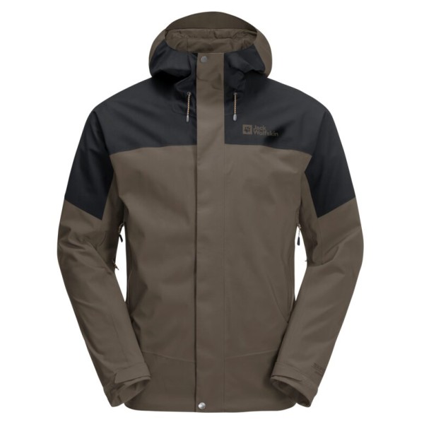 Jack Wolfskin - Kammweg 2L Jacket - Softshelljacke Gr S braun von Jack Wolfskin