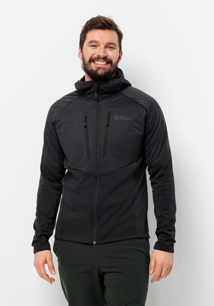 Jack Wolfskin Kapuzenfleecejacke »ALPGRAT PRO INS FZ M«, mit Kapuze von Jack Wolfskin