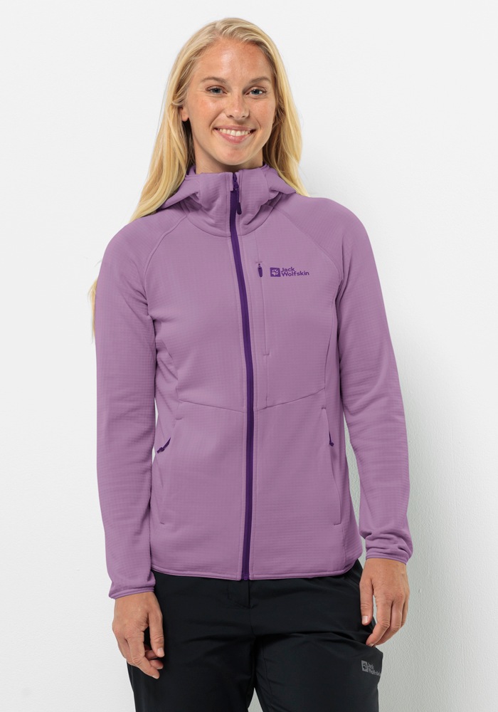 Jack Wolfskin Fleecejacke »KOLBENBERG HOODED FZ W«, mit Kapuze Jack Wolfskin Fleecejacke »KOLBENBERG HOODED FZ W«, mit Kapuze von Jack Wolfskin
