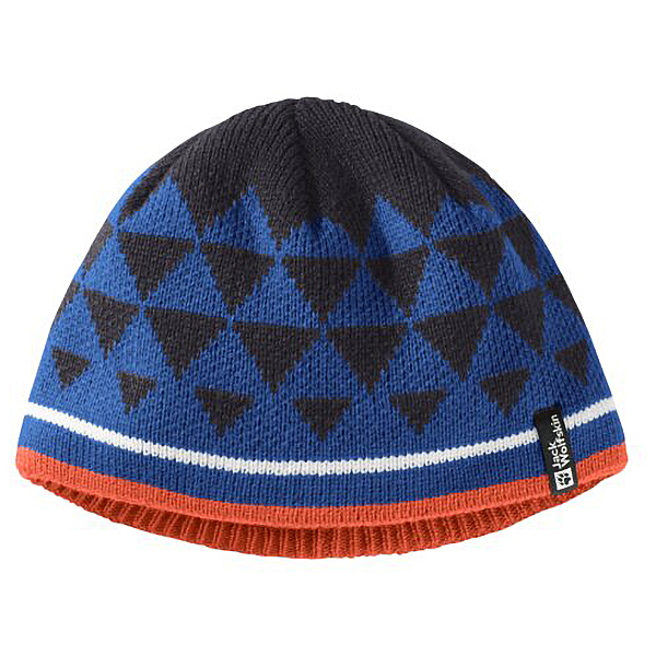 Jack Wolfskin - Kid's Actamic Beanie - Mütze Gr M blau von Jack Wolfskin