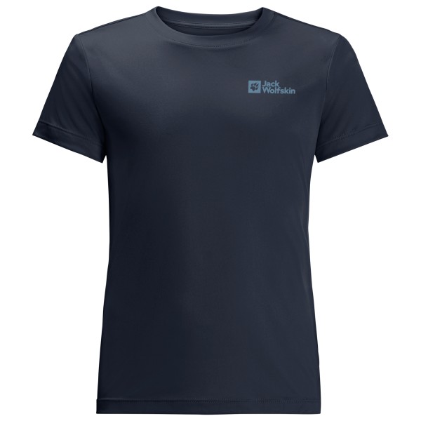 Jack Wolfskin - Kid's Active Solid T - T-Shirt Gr 116;128;140;152;164;176 blau;gelb;grau;lila von Jack Wolfskin