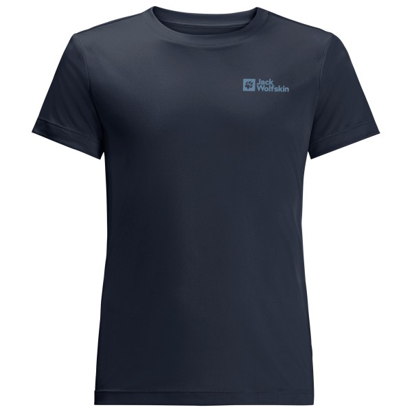 Jack Wolfskin - Kid's Active Solid T - T-Shirt Gr 116 blau von Jack Wolfskin