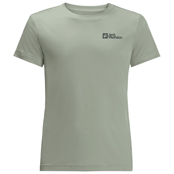 Jack Wolfskin - Kid's Active Solid T - T-Shirt Gr 140 grau von Jack Wolfskin