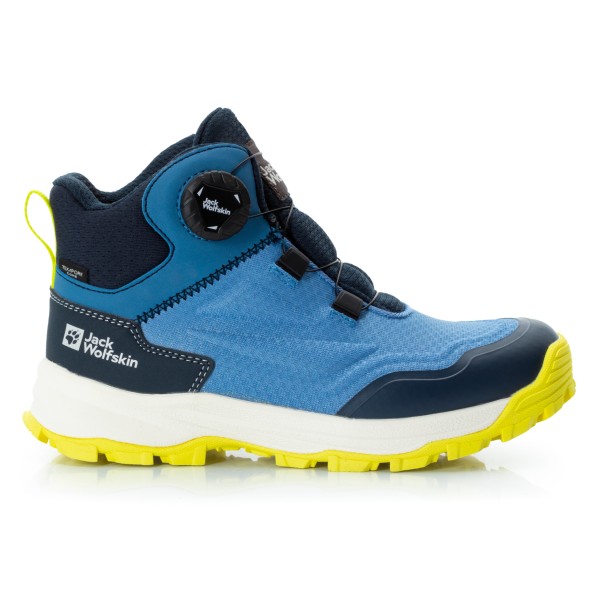 Jack Wolfskin - Kid's Cyrox Texapore Dial Mid - Wanderschuhe Gr 38 blau von Jack Wolfskin