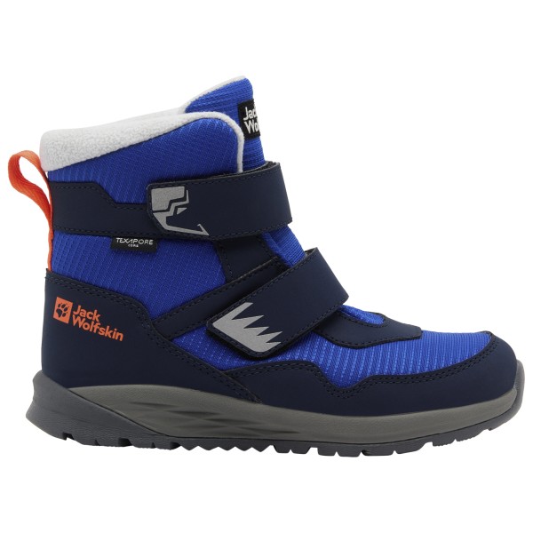 Jack Wolfskin - Kid's Polar Bear-B Texapore Mid VC - Winterschuhe Gr 26;27;29;30;31;32;33;34;35;38 blau;schwarz/grau von Jack Wolfskin