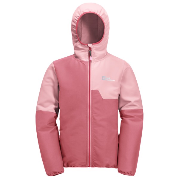 Jack Wolfskin - Kid's Turbulence Hooded Jacket - Softshelljacke Gr 176 rosa von Jack Wolfskin