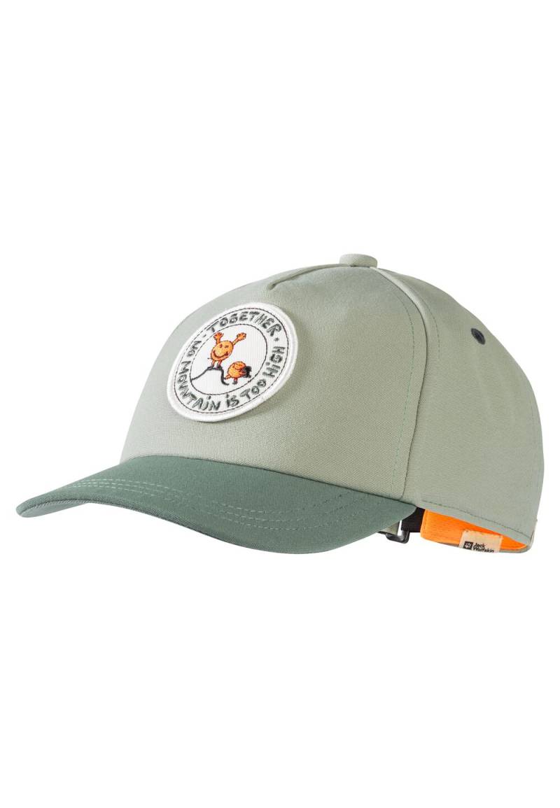 Jack Wolfskin Kappe Kinder Smileyworld Badge Cap Kids One Size mint leaf mint leaf von Jack Wolfskin