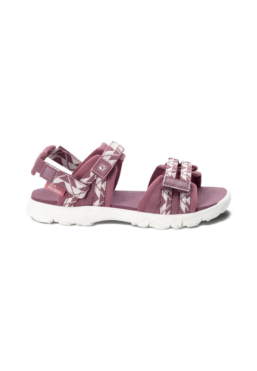 Jack Wolfskin Kinder Sandalen 2 IN 1 Sandal Kids 28 ash mauve ash mauve von Jack Wolfskin