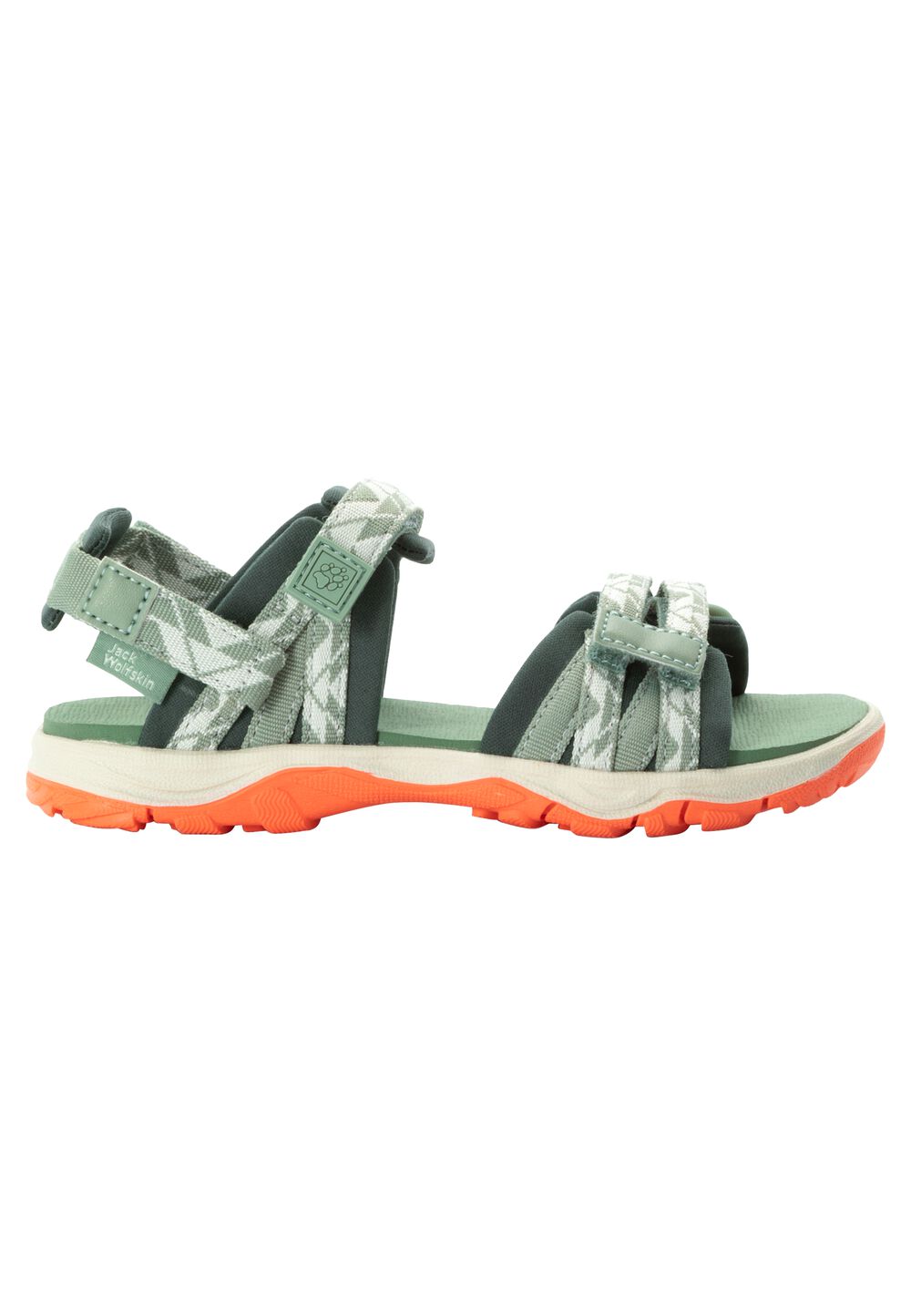 Jack Wolfskin Kinder Sandalen 2 IN 1 Sandal Kids 39 mint leaf mint leaf von Jack Wolfskin