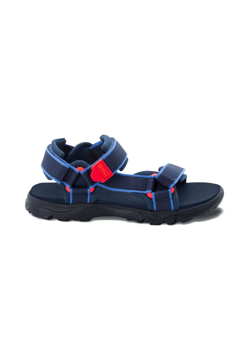 Jack Wolfskin Kinder Sandalen Seven Seas 3 Kids 30 blue / red blue / red von Jack Wolfskin