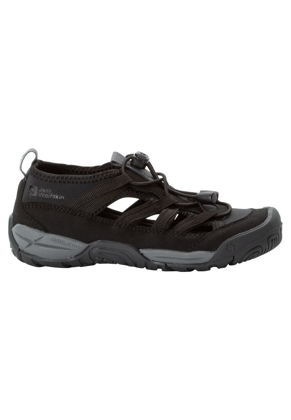 Jack Wolfskin Sandale Kinder Villi Sandal Kids 30 black black Jack Wolfskin Sandale Kinder Villi Sandal Kids 30 black black von Jack Wolfskin