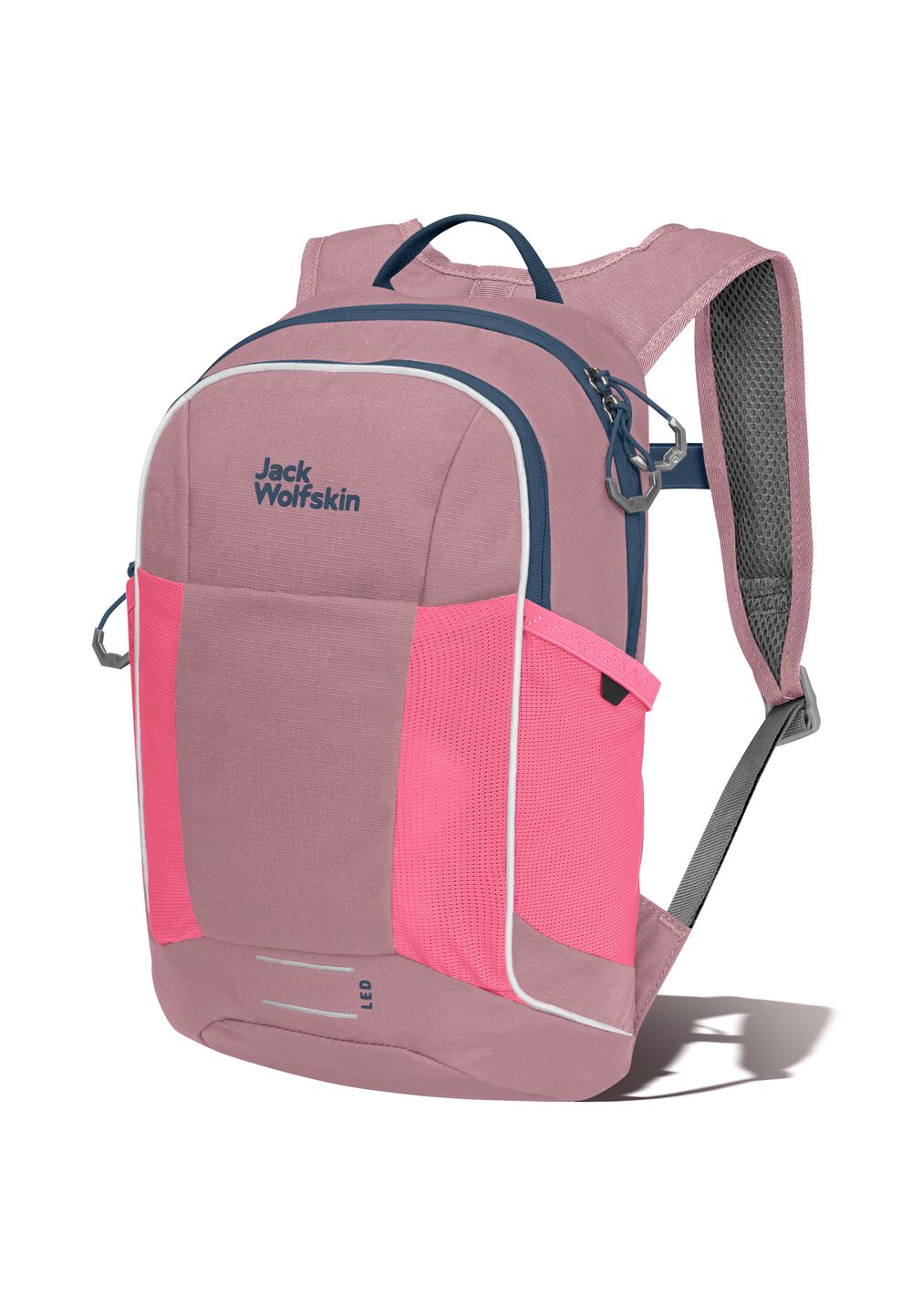 Jack Wolfskin Kinderrucksack ab 6 Jahren Kids Moab Jam one size ash mauve ash mauve von Jack Wolfskin