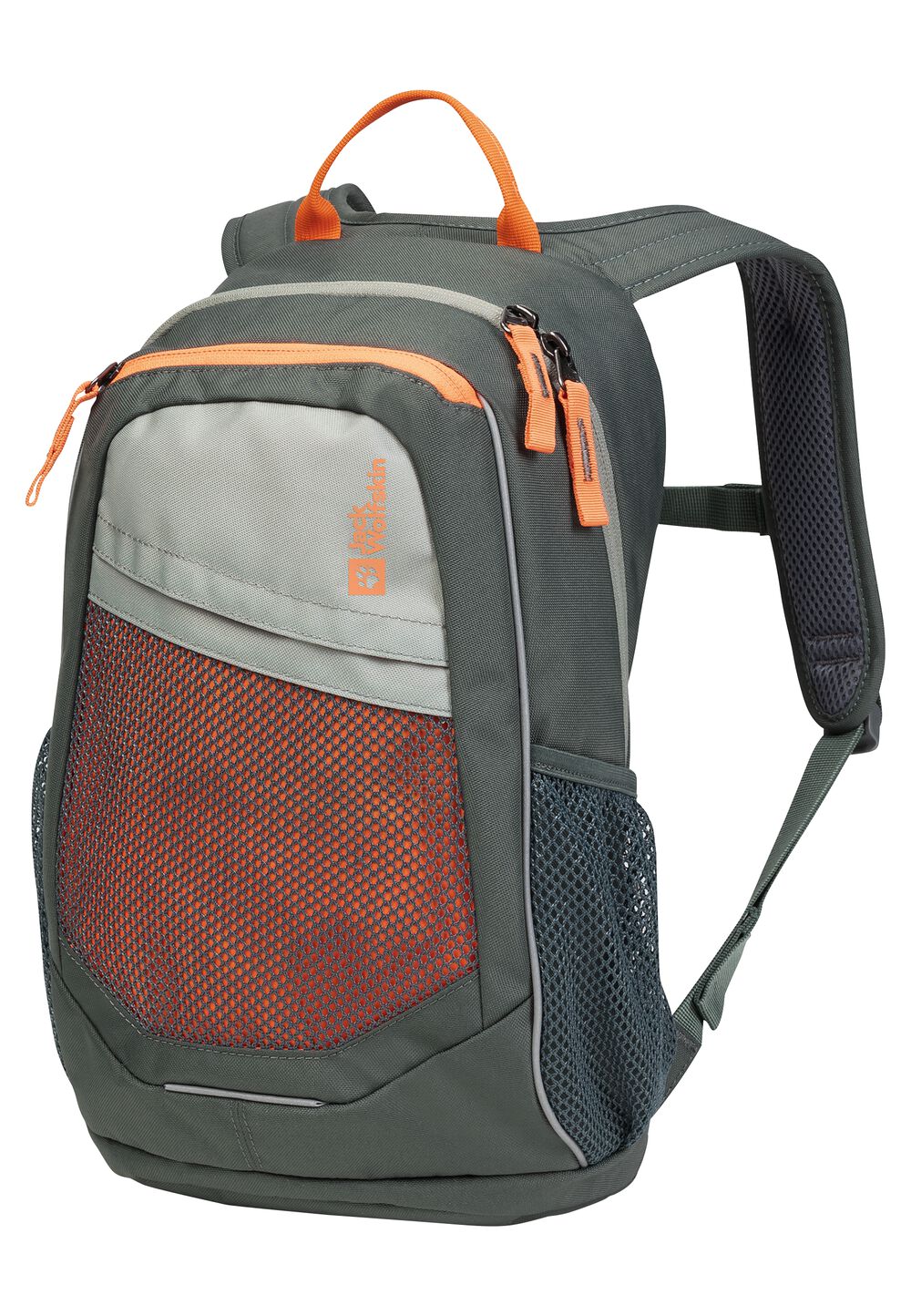 Jack Wolfskin Kinderrucksack ab 6 Jahren Track Jack one size grau slate green von Jack Wolfskin