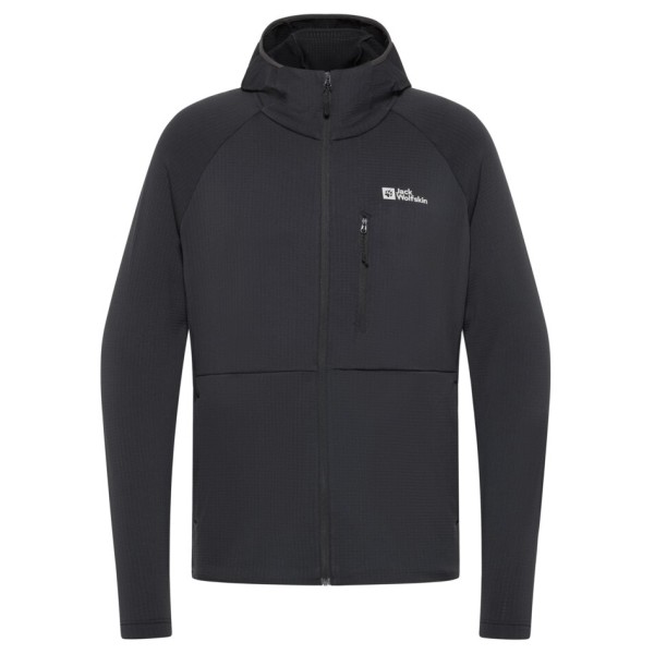 Jack Wolfskin - Kolbenberg Hooded FZ - Fleecejacke Gr 3XL grau von Jack Wolfskin