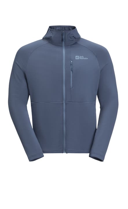Jack Wolfskin Kolbenberg Hoody Fleecejacke denim von Jack Wolfskin