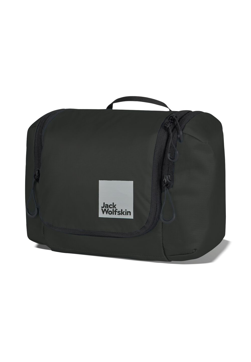 Jack Wolfskin Kulturbeutel zum aufhängen Wandermood Washbag One Size granite black granite black von Jack Wolfskin