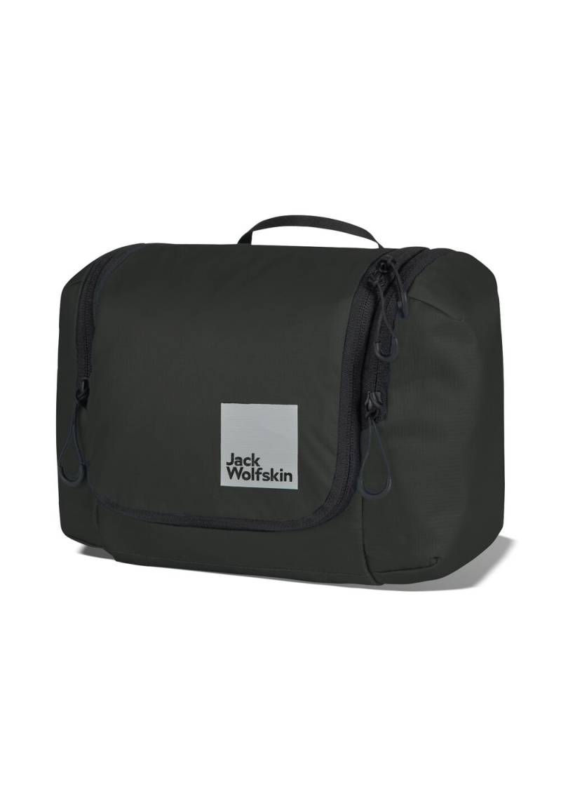 Jack Wolfskin Kulturbeutel zum aufhängen Wandermood Washbag One Size granite black granite black von Jack Wolfskin