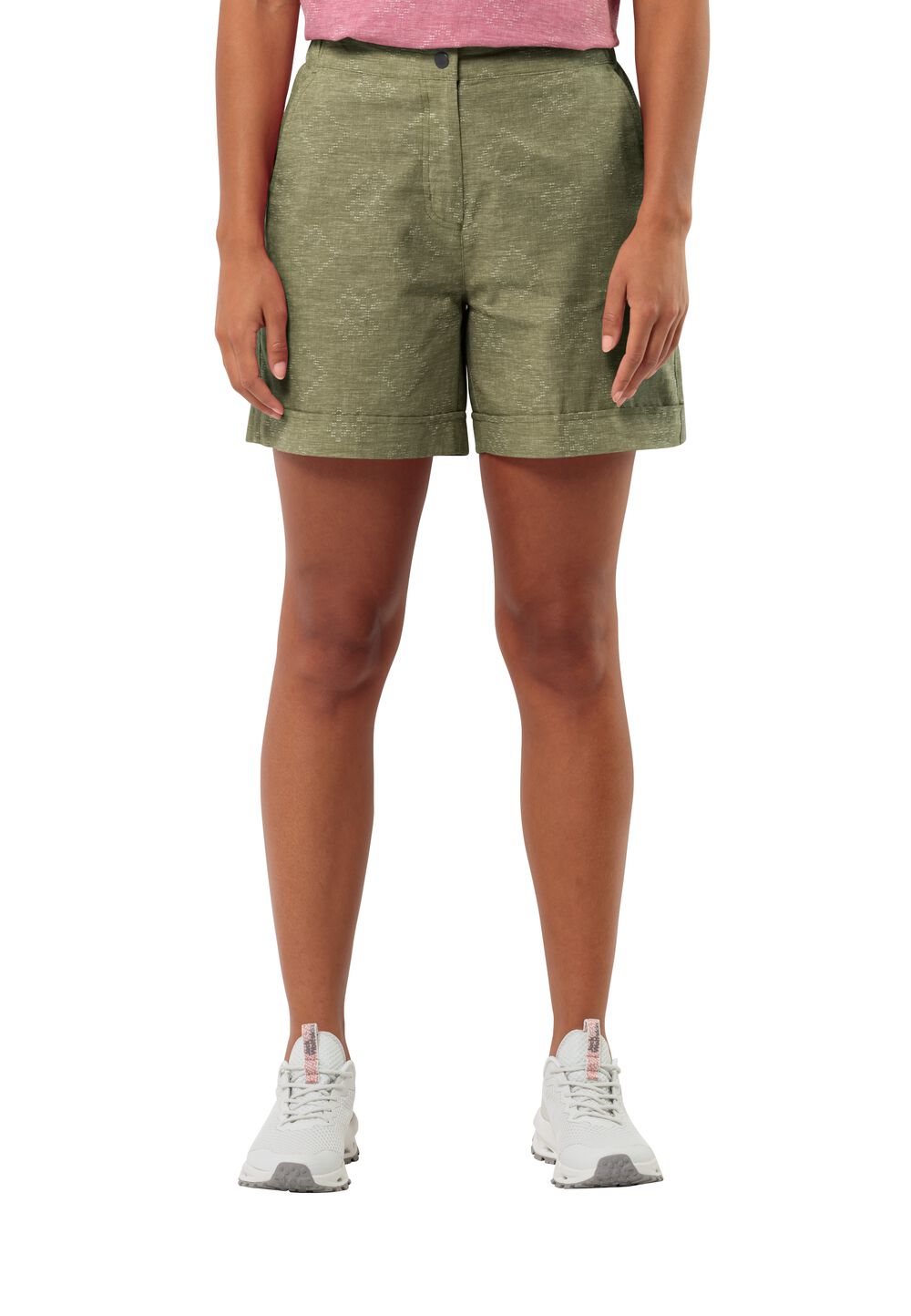 Jack Wolfskin Kurze Hose Damen Karana Shorts Women L braun bay leaf von Jack Wolfskin