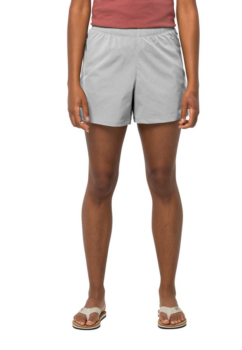 Jack Wolfskin Kurze Hose Damen Wanderthirst Shorts Women 34 grau cool grey von Jack Wolfskin