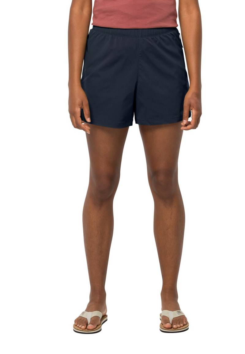 Jack Wolfskin Kurze Hose Damen Wanderthirst Shorts Women 40 blau night blue von Jack Wolfskin