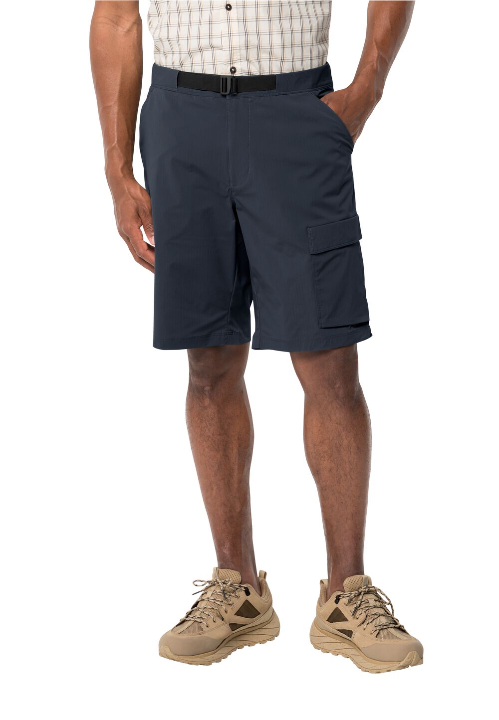 Jack Wolfskin Kurze Hose Herren Wanderthirst Shorts Men 48 blau night blue von Jack Wolfskin