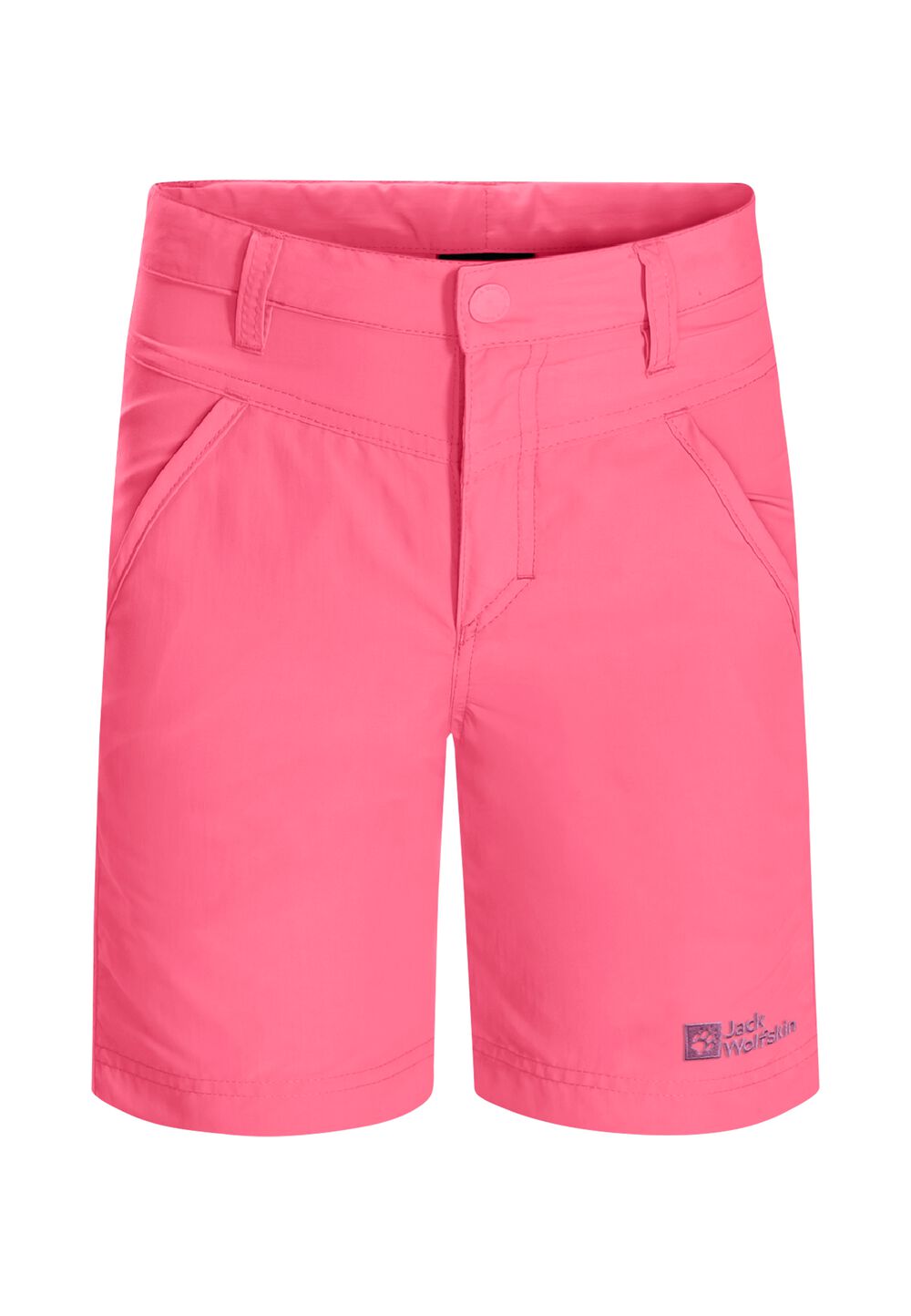 Jack Wolfskin Kurze Outdoorhose Kinder Sun Shorts Kids 152 pink lemonade pink lemonade von Jack Wolfskin