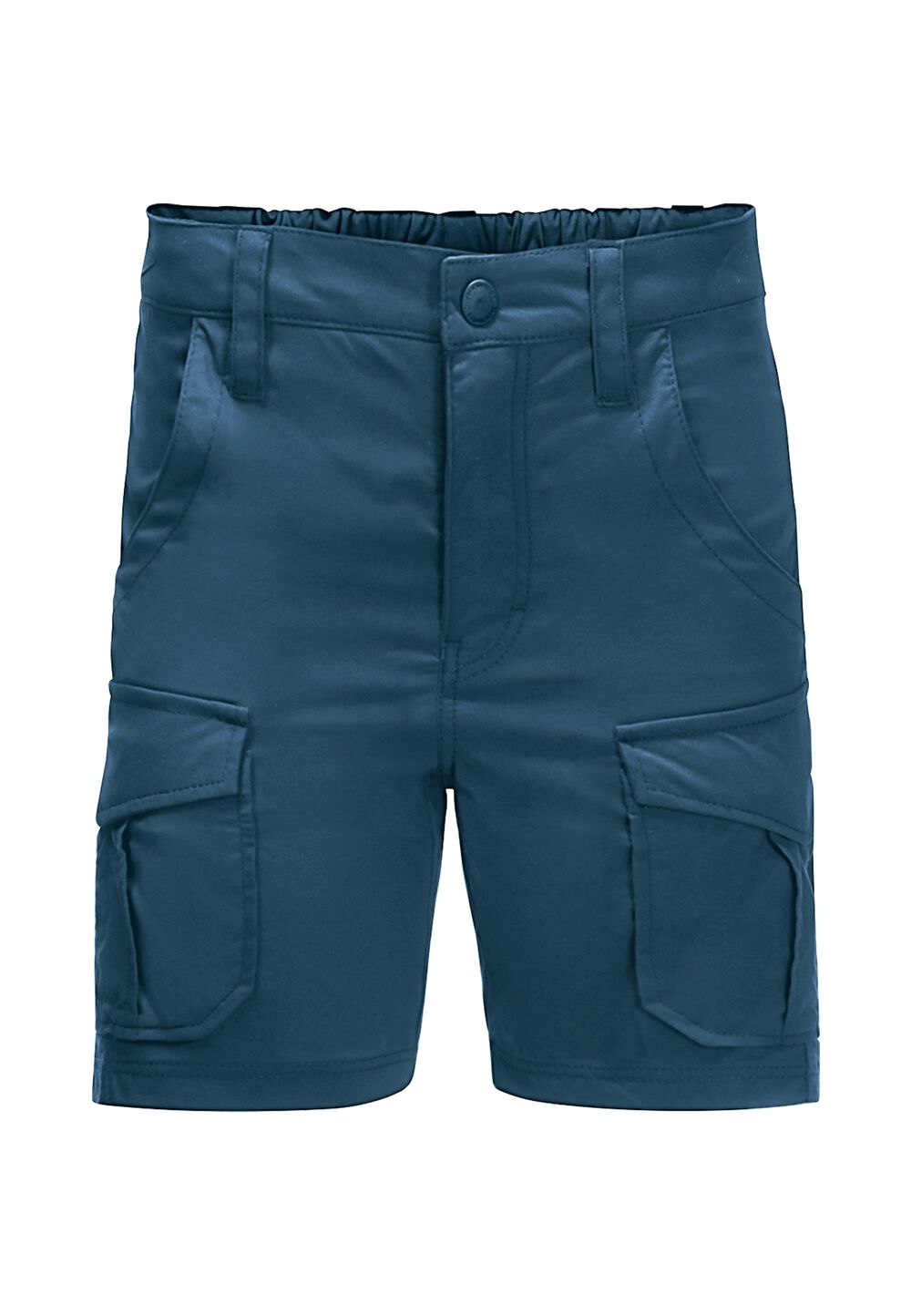 Jack Wolfskin Kurze Outdoorhose Kinder Treasure Hunter Shorts Kids 128 dark sea dark sea von Jack Wolfskin