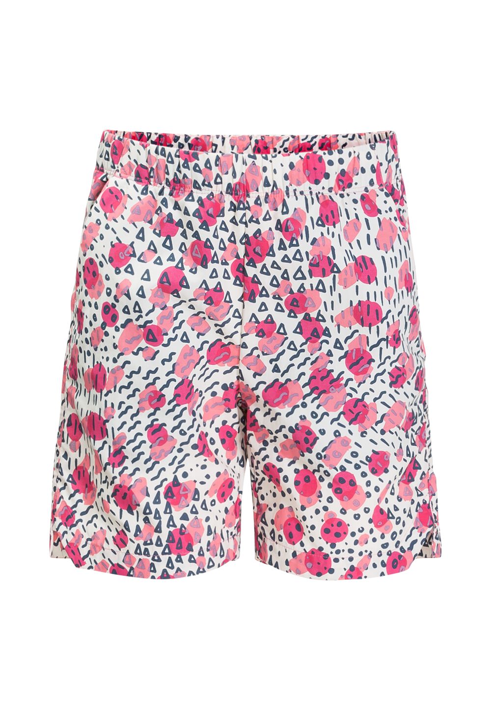 Jack Wolfskin Kurze Outdoorhose Kinder Villi Print Shorts Kids 116 pink lemonade all over pink lemonade all over von Jack Wolfskin