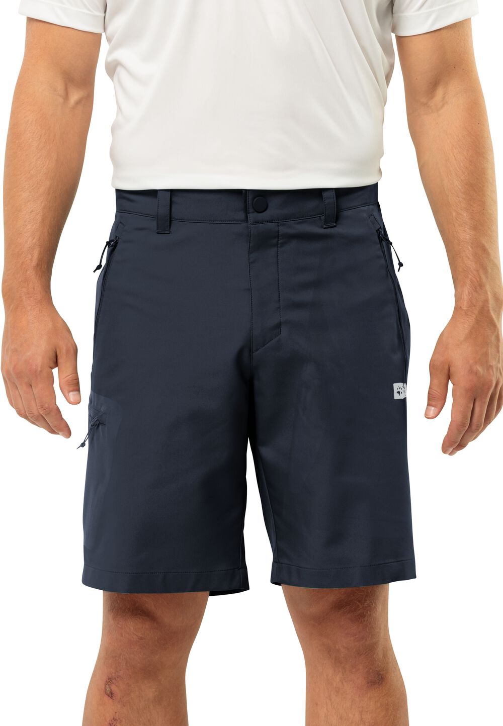 Jack Wolfskin Kurze Softshellhose Herren Active Track Shorts Men 56 blau night blue von Jack Wolfskin