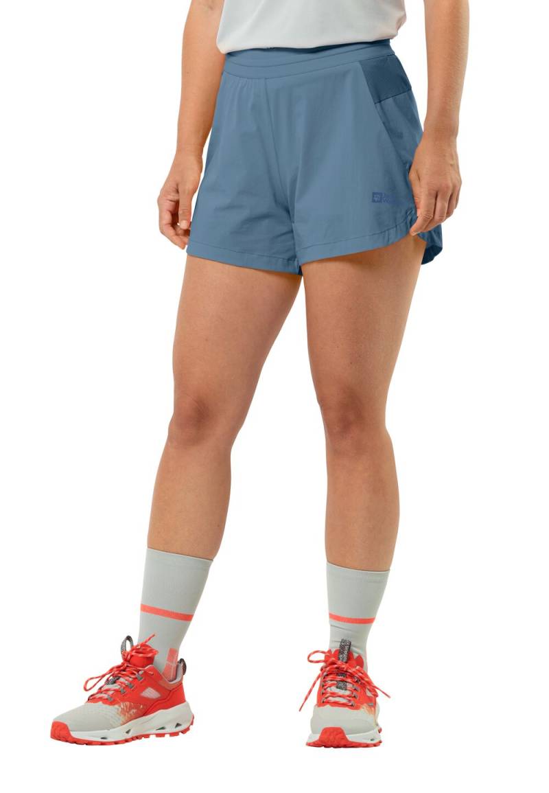 Jack Wolfskin Kurze Wanderhose Damen Prelight 2in1 Shorts Women M elemental blue Elemental Blue von Jack Wolfskin