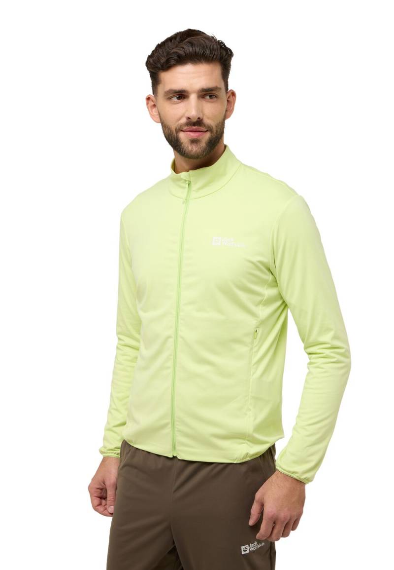 Jack Wolfskin Langarm Funktionsjacke Herren Prelight Trail FZ Men XL cool matcha cool matcha von Jack Wolfskin