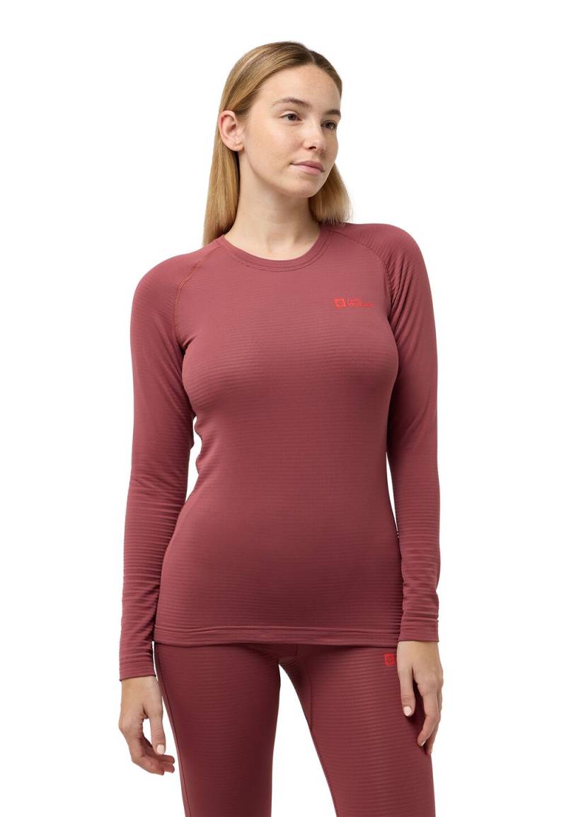 Jack Wolfskin Langarm Funktionsshirt Damen Infinite Warm LS Women 2XL red ochre red ochre von Jack Wolfskin