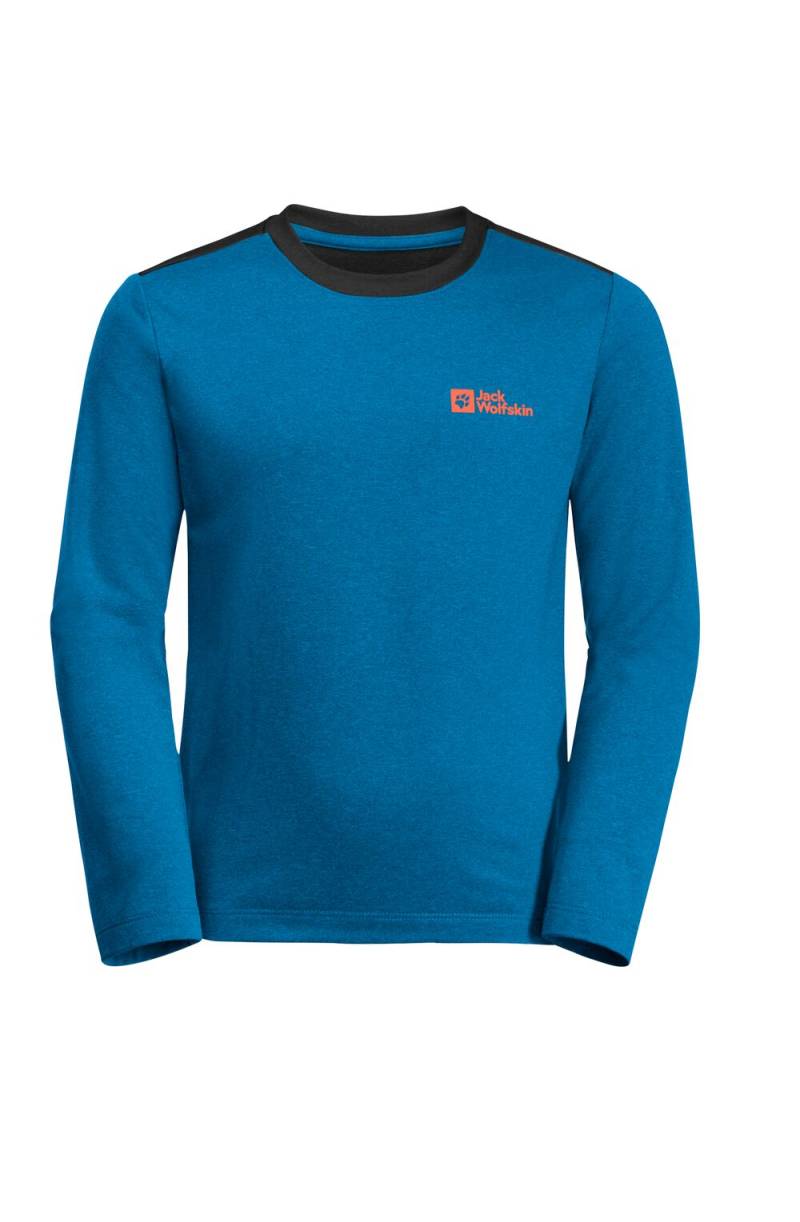 Jack Wolfskin Langarm Funktionsshirt Kinder Actamic Longsleeve Kids 176 crisp cobalt crisp cobalt von Jack Wolfskin