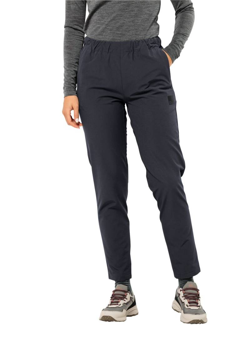 Jack Wolfskin Lange Hose Damen Bike Commute WI Pants Women XL dark navy dark navy von Jack Wolfskin