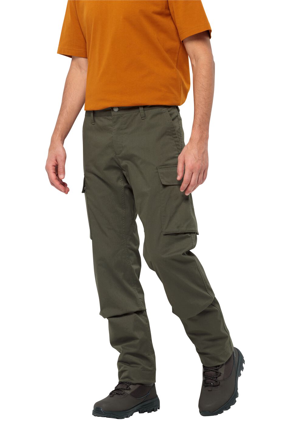 Jack Wolfskin Lange Hose Herren Arctic Road Cargo Men 50 island moss island moss von Jack Wolfskin