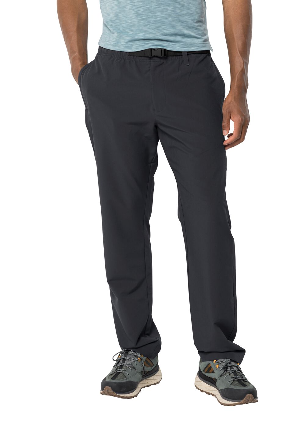 Jack Wolfskin Summer Walk Pants Men 46 phantom Phantom von Jack Wolfskin