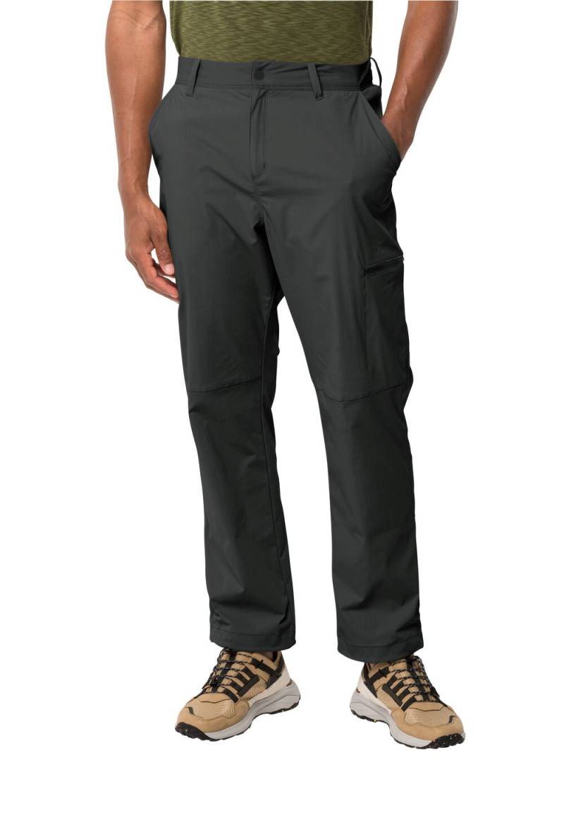 Jack Wolfskin Lange Hose Herren Wanderthirst Pants Men 50L granite black granite black von Jack Wolfskin