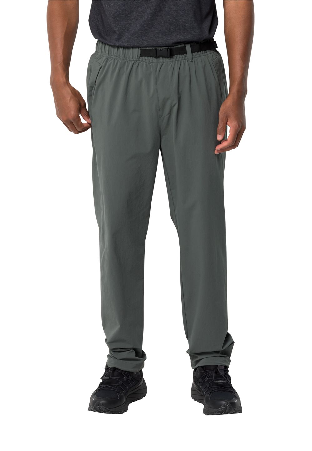 Jack Wolfskin Lange Hose Unisex Zeilweg Pants XS grau slate green von Jack Wolfskin