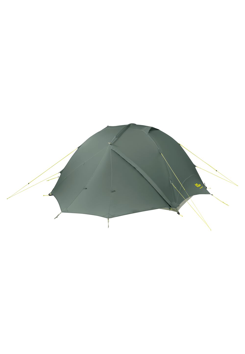 Jack Wolfskin Leichtes Kuppelzelt 3 Personen Real Dome Lite III-Personen one size hedge green hedge green von Jack Wolfskin