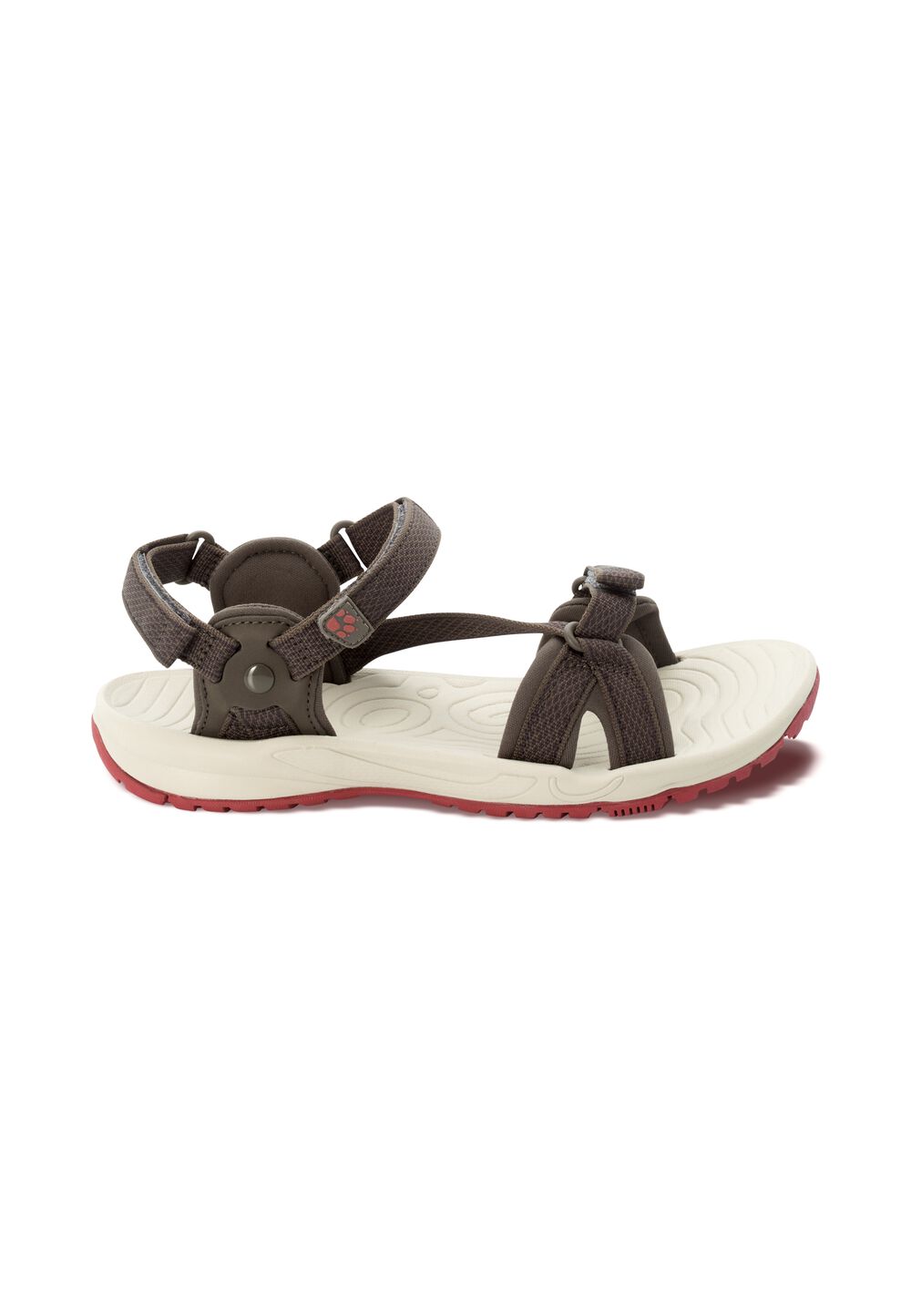 Jack Wolfskin Nachhaltige Trekkingsandalen Damen Lakewood Ride Sandal Women 35.5 braun coconut brown / auburn von Jack Wolfskin