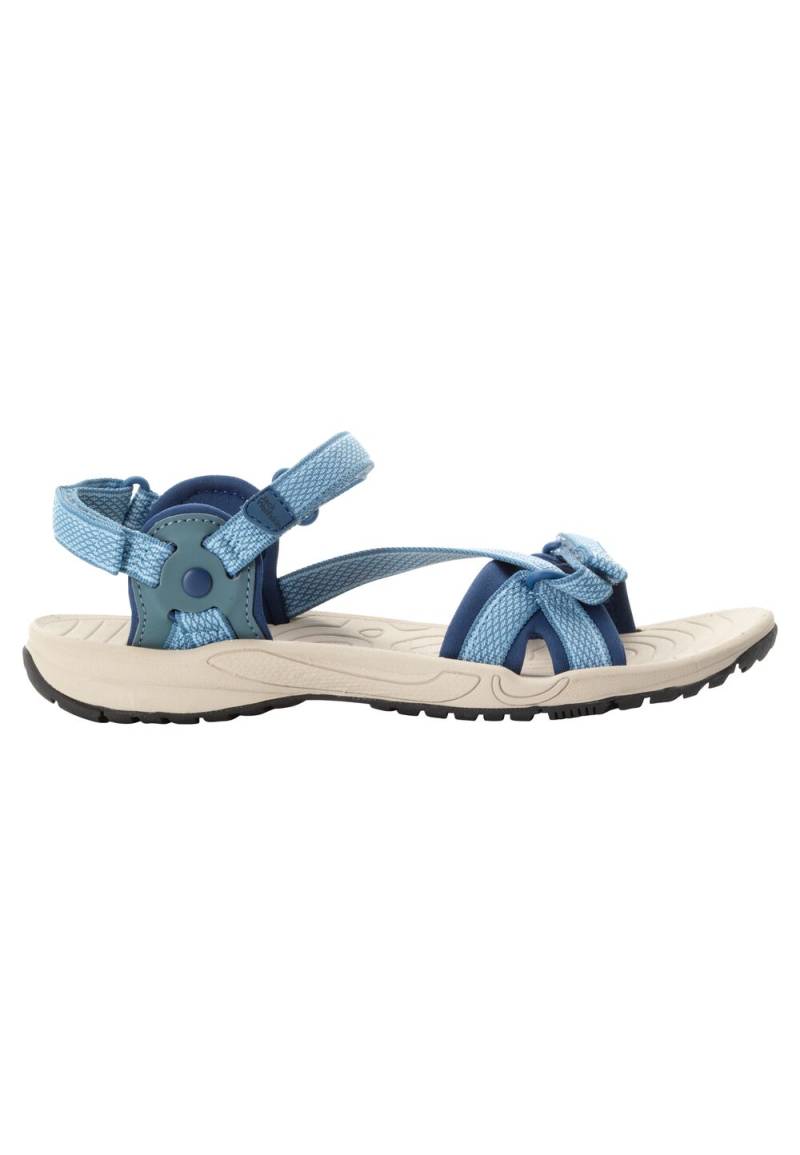 Jack Wolfskin Nachhaltige Trekkingsandalen Damen Lakewood Ride Sandal Women 35.5 elemental blue Elemental Blue von Jack Wolfskin