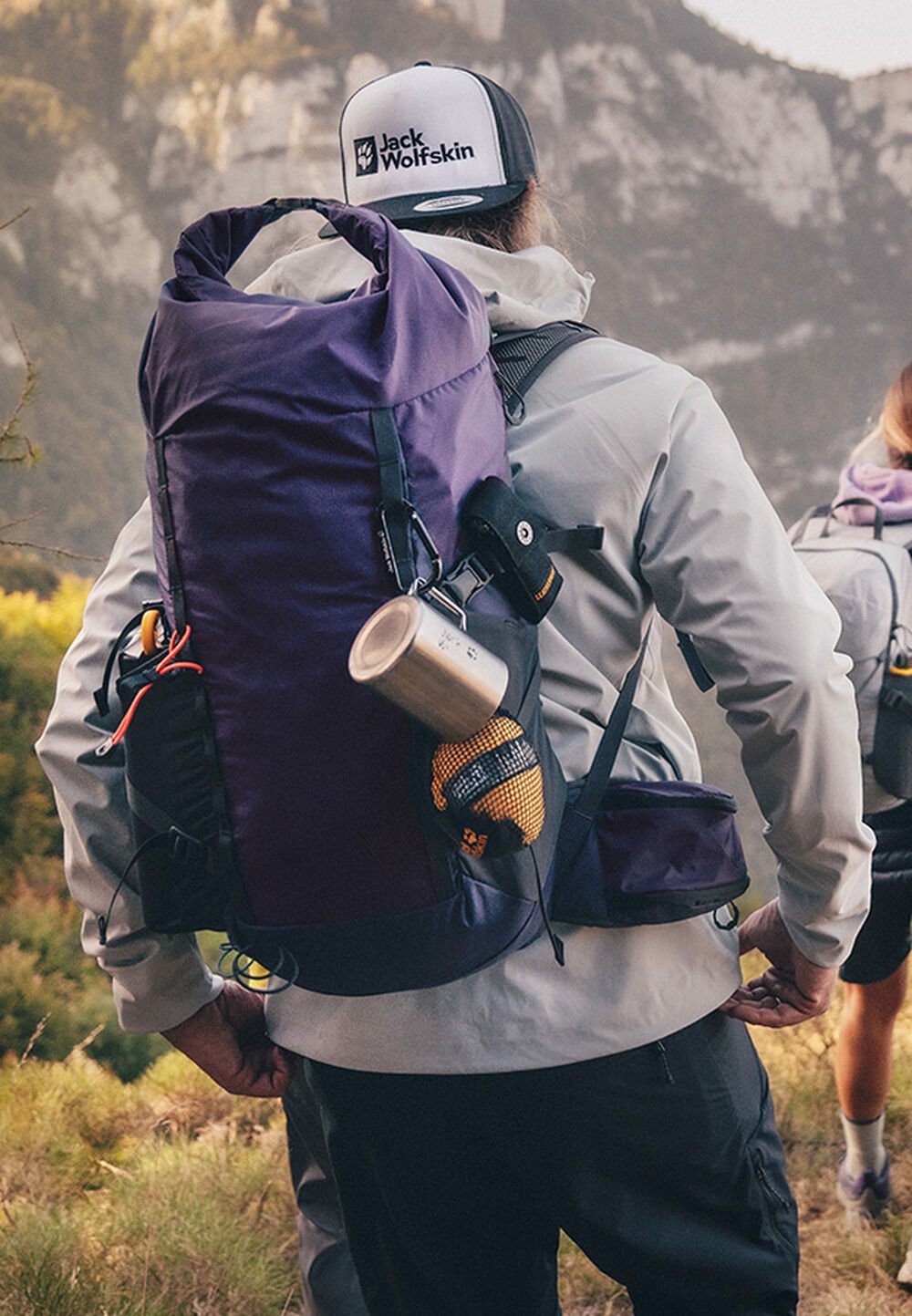 Jack Wolfskin Nachhaltiger Wanderrucksack Cyrox Shape 30 S-L one size dark grape dark grape von Jack Wolfskin