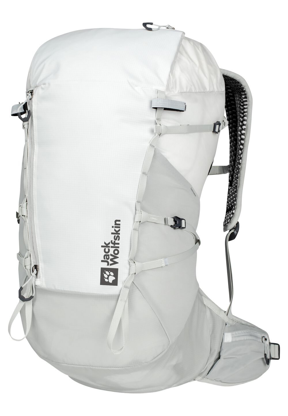 Jack Wolfskin Nachhaltiger Wanderrucksack Prelight Vent Support System 20 one size weiß stark white von Jack Wolfskin