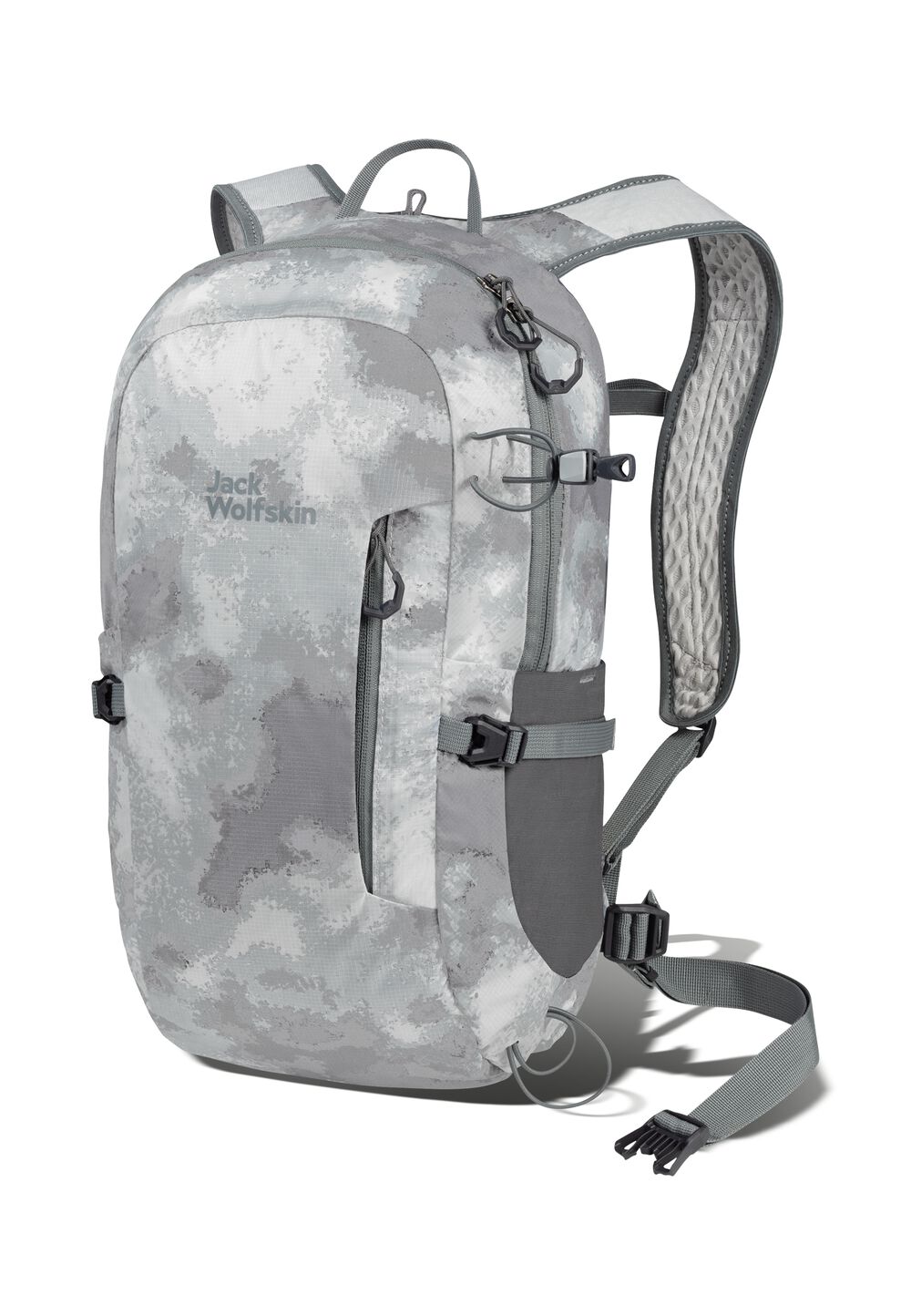 Jack Wolfskin Nachhaltiger leichter Wanderrucksack Athmos Shape 16 one size silver all over silver all over von Jack Wolfskin