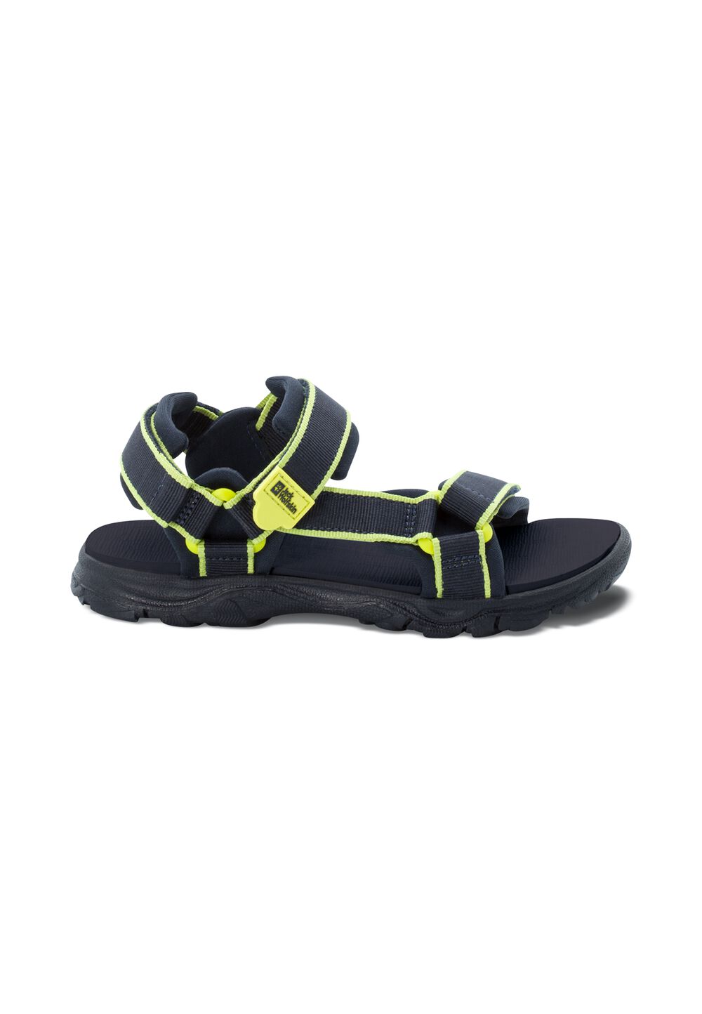 Jack Wolfskin Kinder Sandalen Seven Seas 3 Kids 27 blue / lime blue / lime von Jack Wolfskin