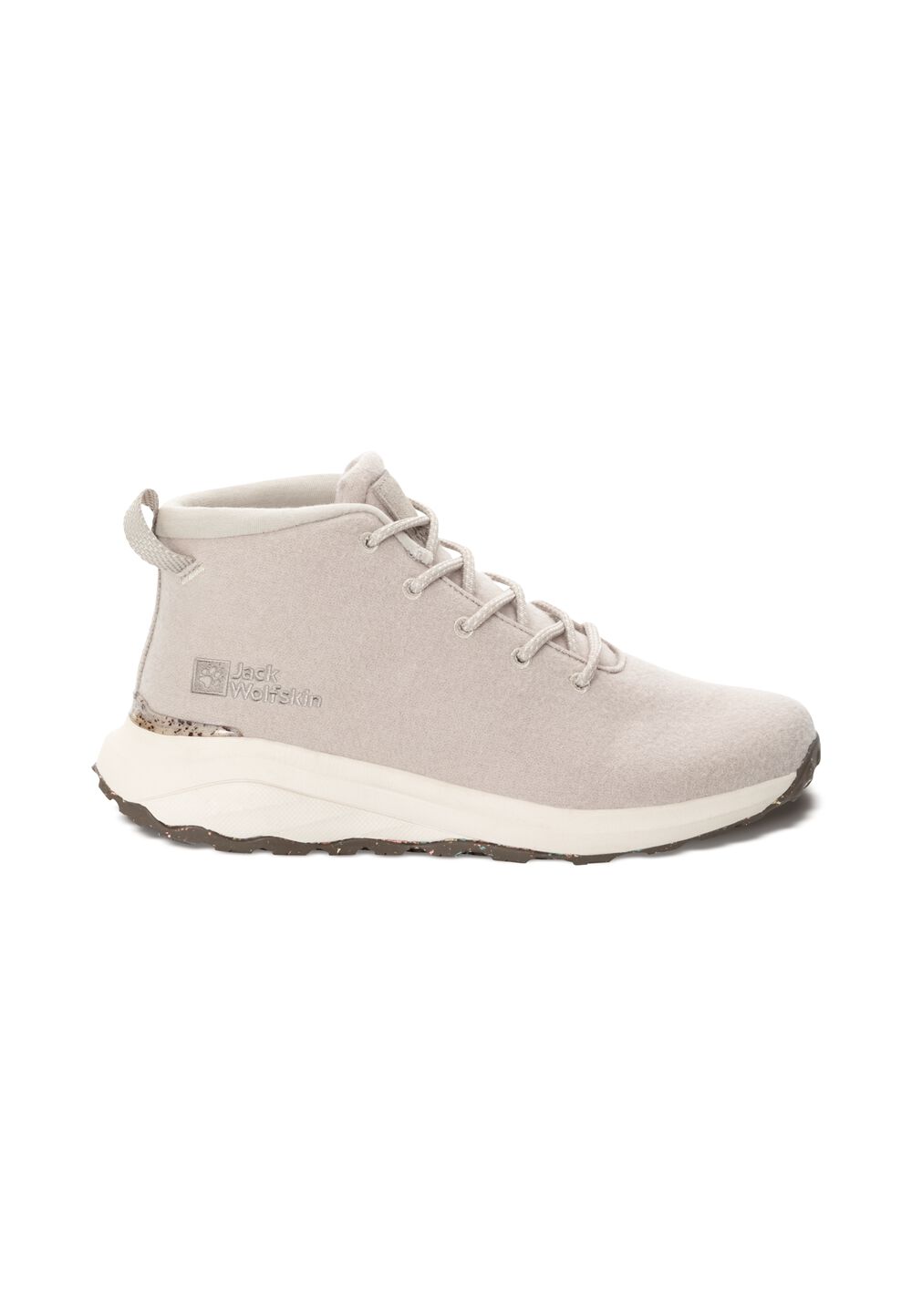 Jack Wolfskin Outdoor Schuhe Damen Campfire Wool Mid Women 37.5 dusty grey dusty grey von Jack Wolfskin