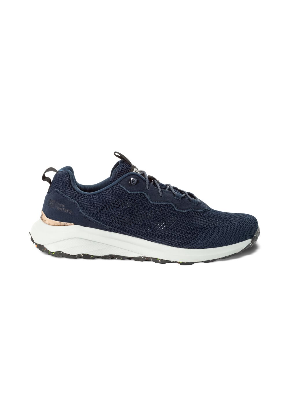 Jack Wolfskin Outdoor Schuhe Herren Dromoventure Knit Low Men 39.5 blau night blue von Jack Wolfskin